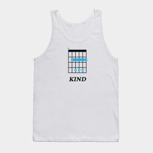 B Kind B Guitar Chord Tab Light Theme Tank Top